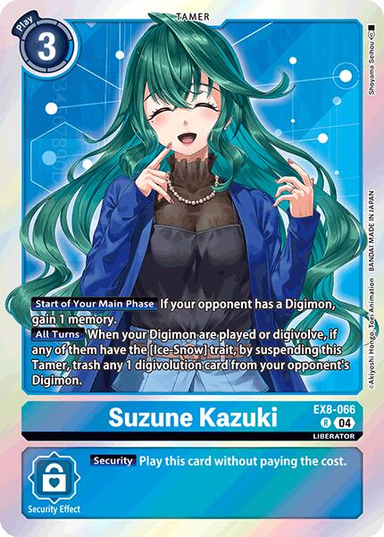 Suzune Kazuki [EX8-066] [Chain of Liberation] | Anubis Games and Hobby