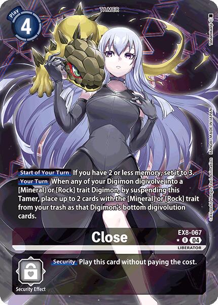Close [EX8-067] (Alternate Art) [Chain of Liberation] | Anubis Games and Hobby