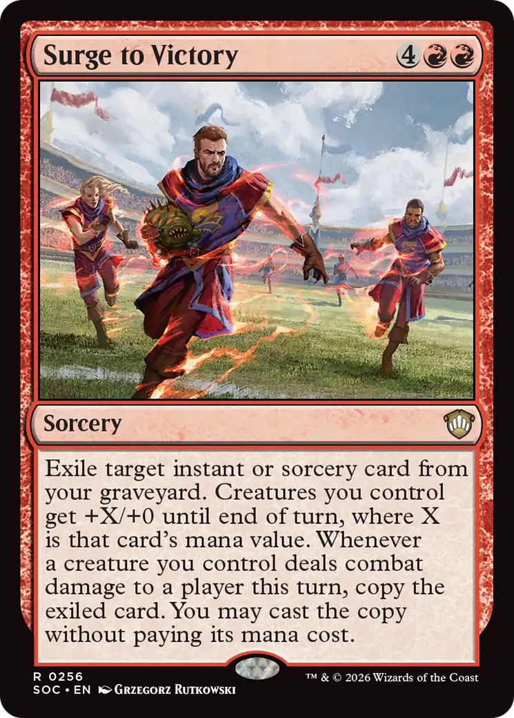 Surge to Victory [Secrets of Strixhaven Commander] | Anubis Games and Hobby