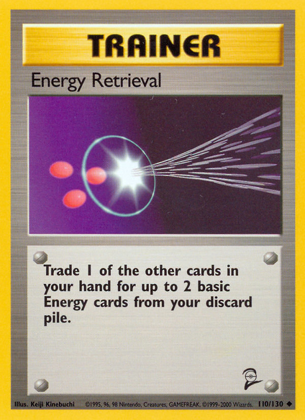 Energy Retrieval (110/130) [Base Set 2] | Anubis Games and Hobby