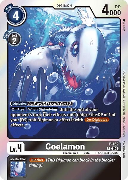 Coelamon [P-162] (-Chain of Liberation- Upgrade Pack [Digimon LIBERATOR] | Anubis Games and Hobby