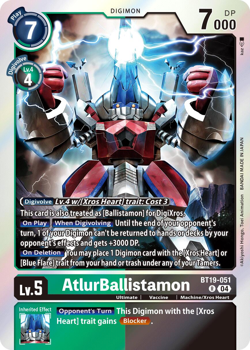 AtlurBallistamon [BT19-051] [Release Special Booster Ver.2.5] | Anubis Games and Hobby
