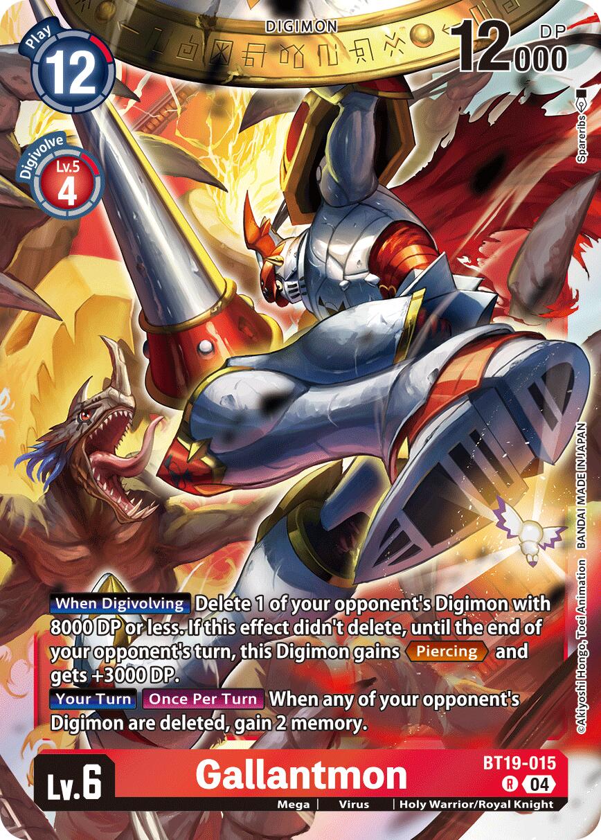 Gallantmon [BT19-015] [Release Special Booster Ver.2.5] | Anubis Games and Hobby