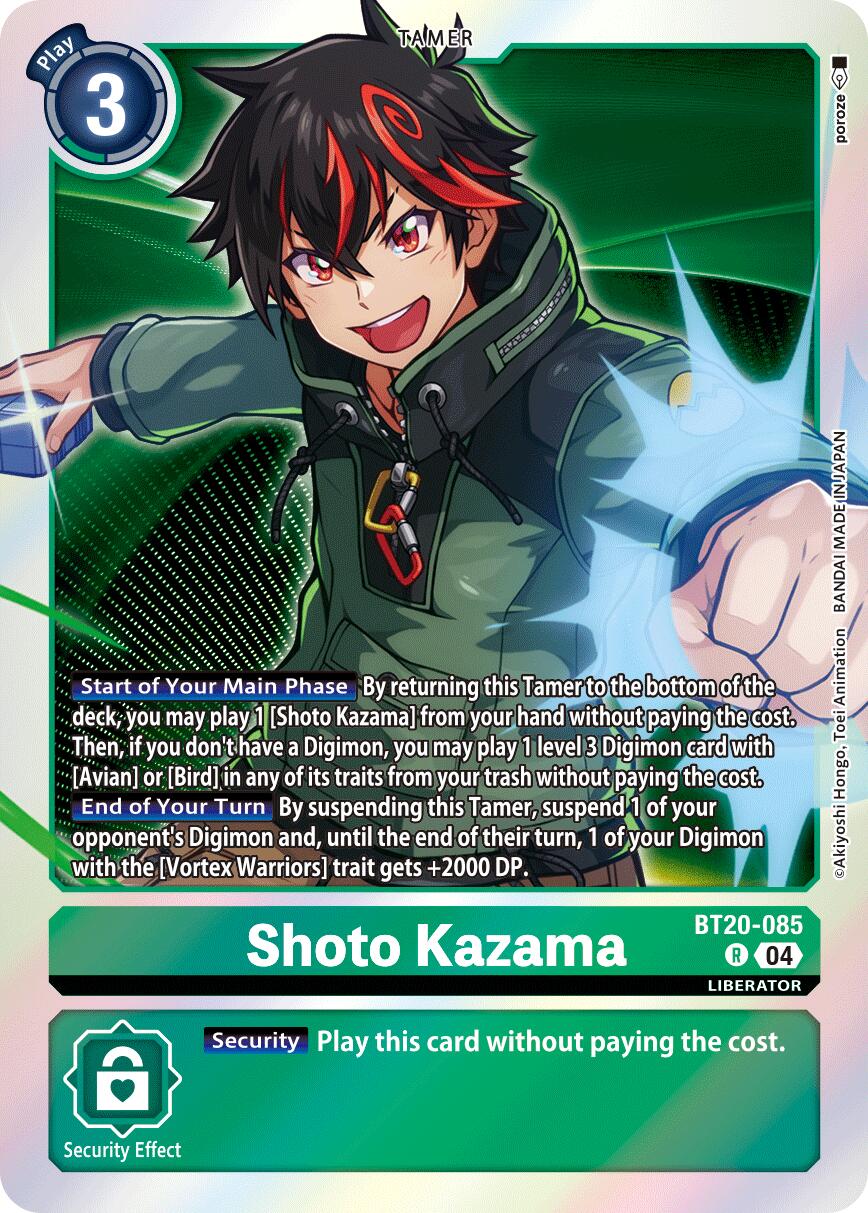 Shoto Kazama [BT20-085] [Release Special Booster Ver.2.5] | Anubis Games and Hobby