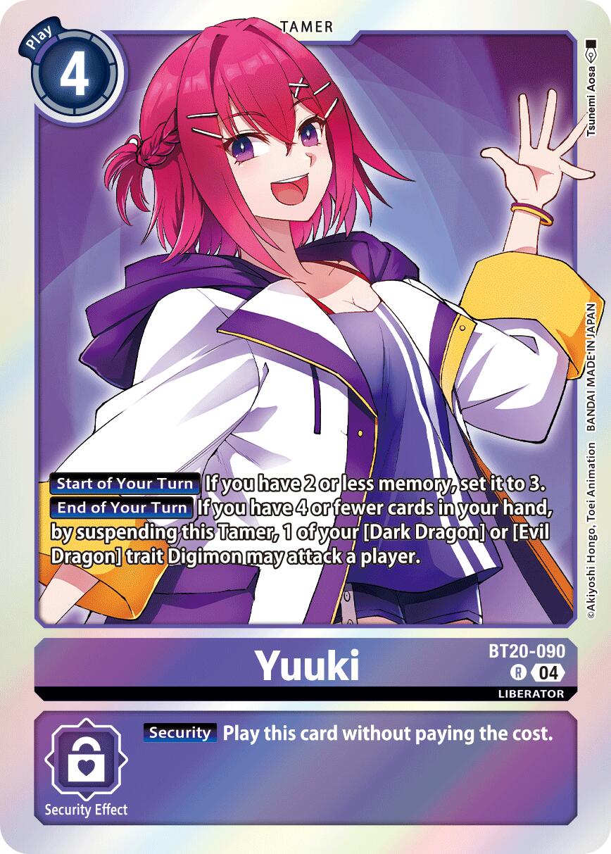 Yuuki [BT20-090] [Release Special Booster Ver.2.5] | Anubis Games and Hobby
