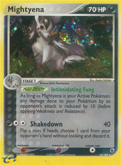 Mightyena (10/109) [EX: Ruby & Sapphire] | Anubis Games and Hobby