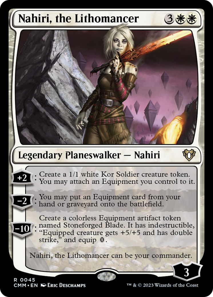 Nahiri, the Lithomancer [Commander Masters] | Anubis Games and Hobby