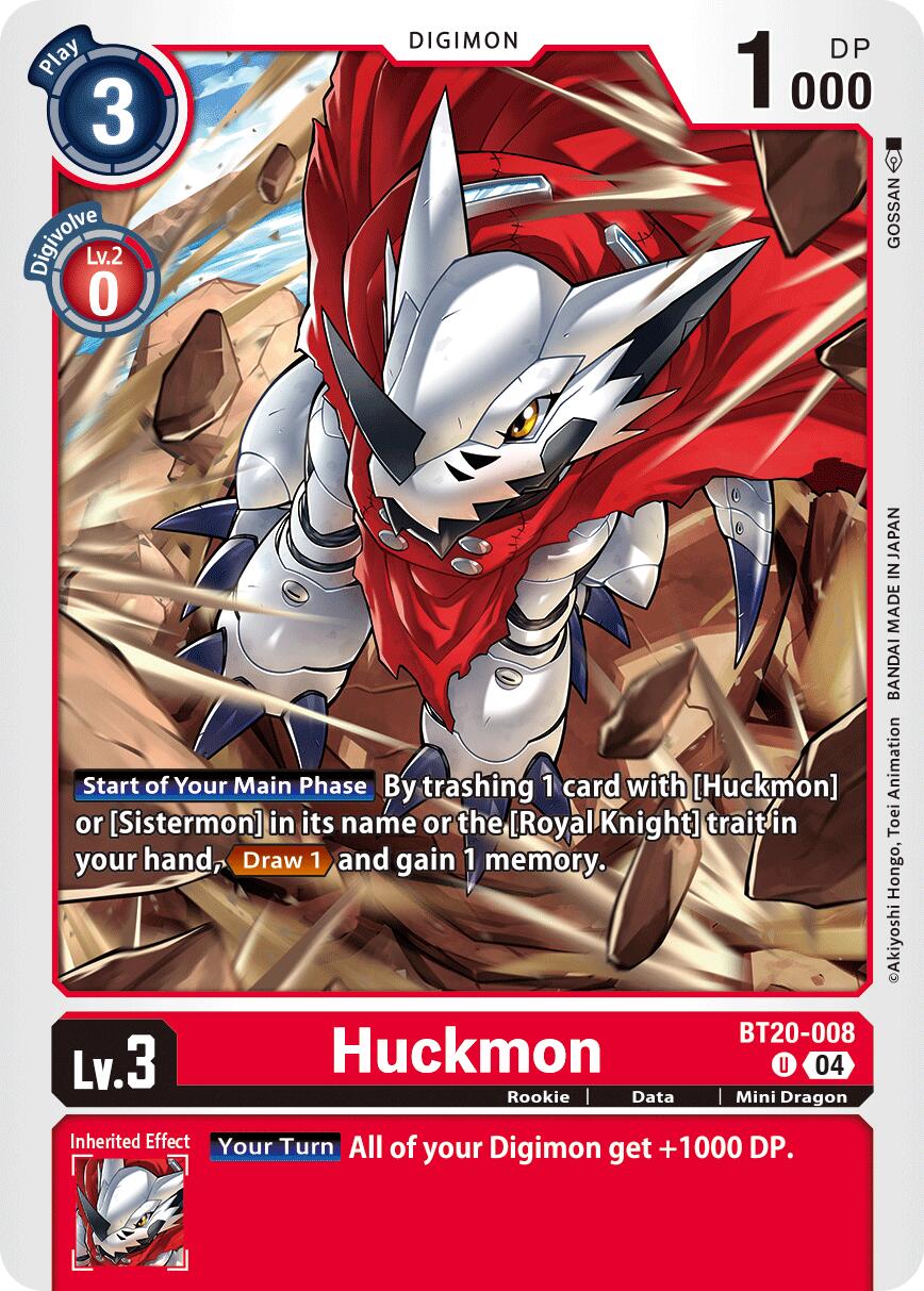 Huckmon [BT20-008] [Release Special Booster Ver.2.5] | Anubis Games and Hobby