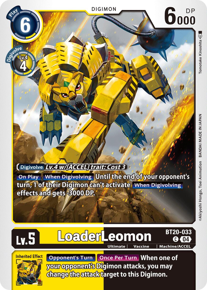 LoaderLeomon [BT20-033] [Release Special Booster Ver.2.5] | Anubis Games and Hobby