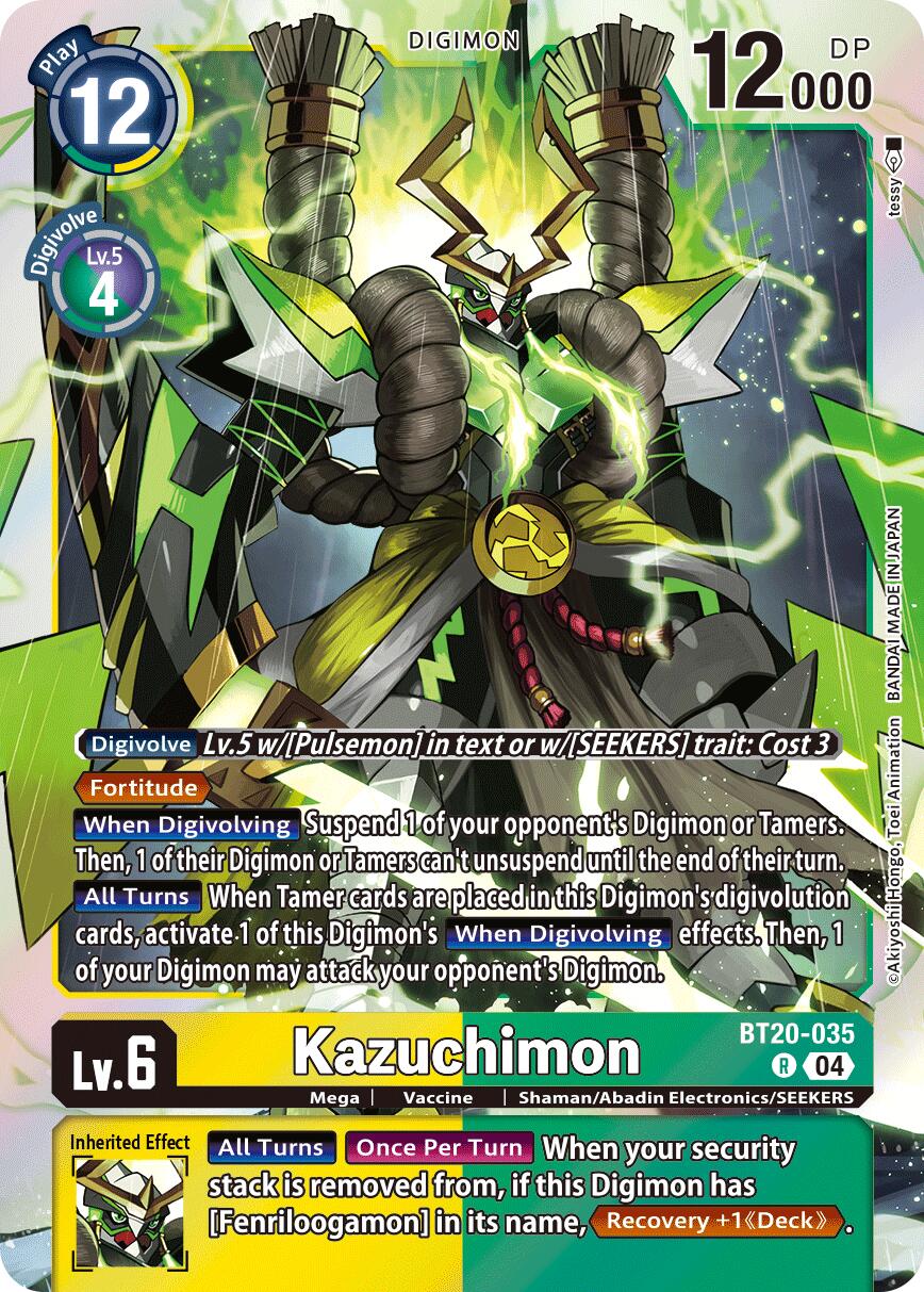 Kazuchimon [BT20-035] [Release Special Booster Ver.2.5] | Anubis Games and Hobby
