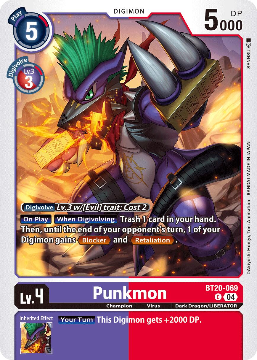 Punkmon [BT20-069] [Release Special Booster Ver.2.5] | Anubis Games and Hobby
