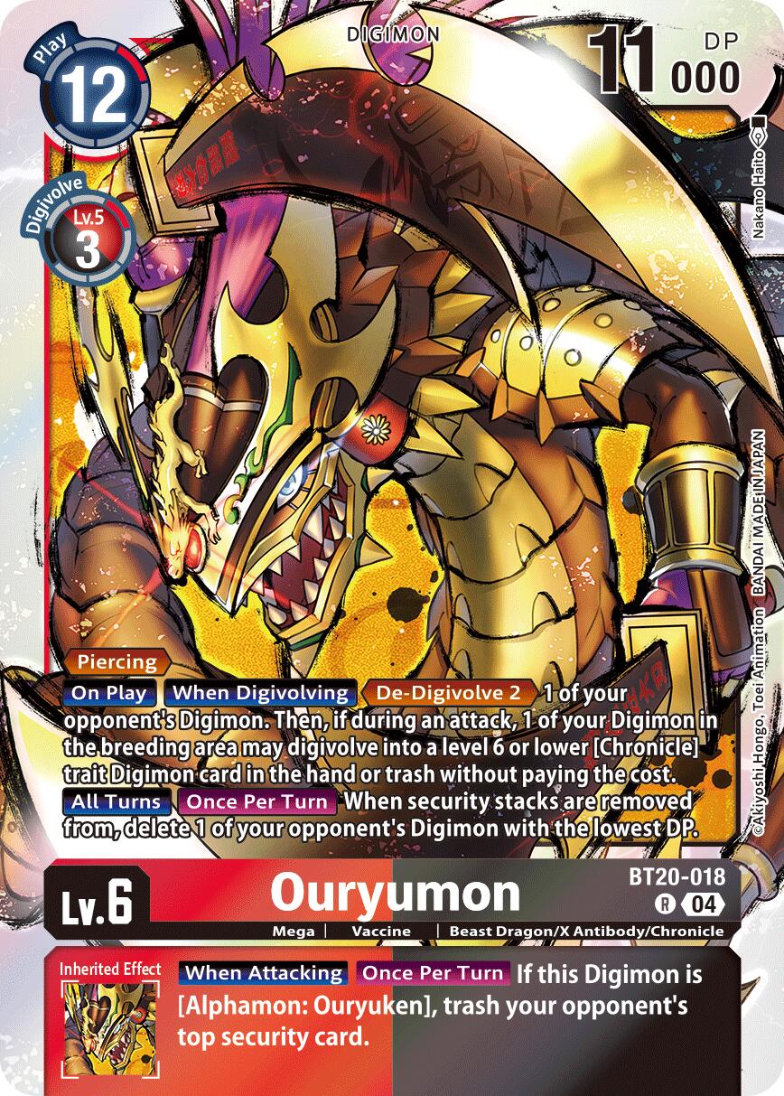 Ouryumon [BT20-018] [Release Special Booster Ver.2.5] | Anubis Games and Hobby