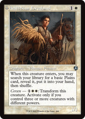 Ambitious Farmhand // Seasoned Cathar (Retro Frame) [Innistrad Remastered] | Anubis Games and Hobby
