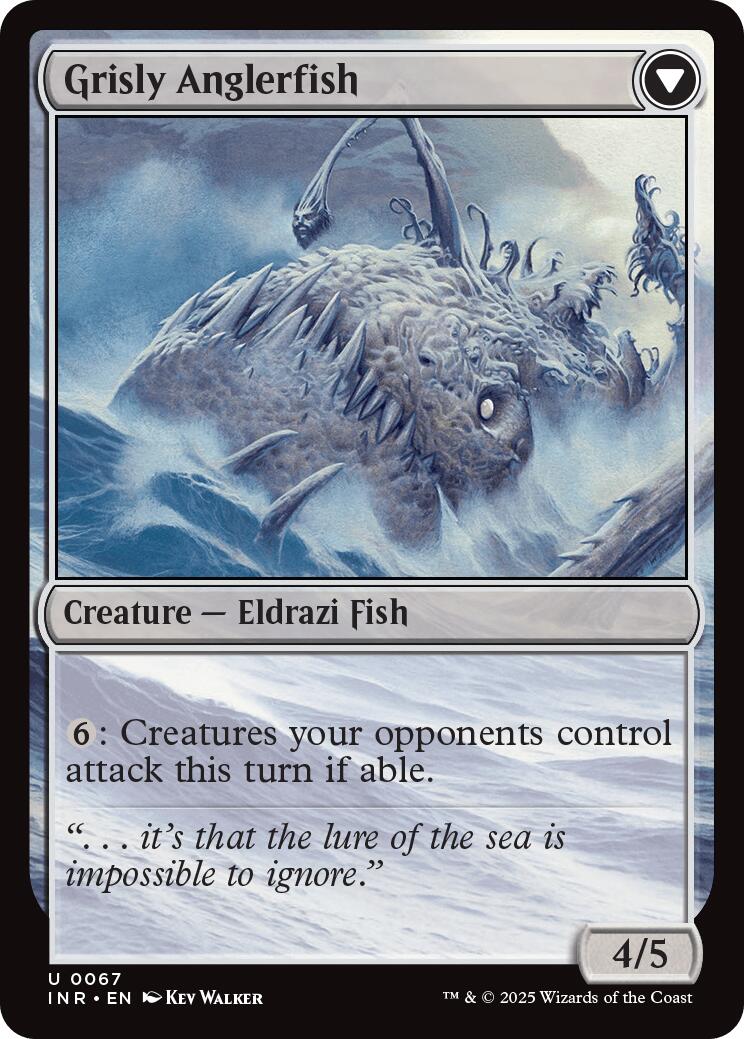 Grizzled Angler // Grisly Anglerfish [Innistrad Remastered] | Anubis Games and Hobby