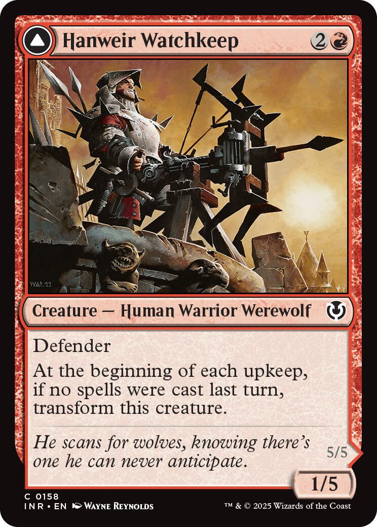 Hanweir Watchkeep // Bane of Hanweir [Innistrad Remastered] | Anubis Games and Hobby