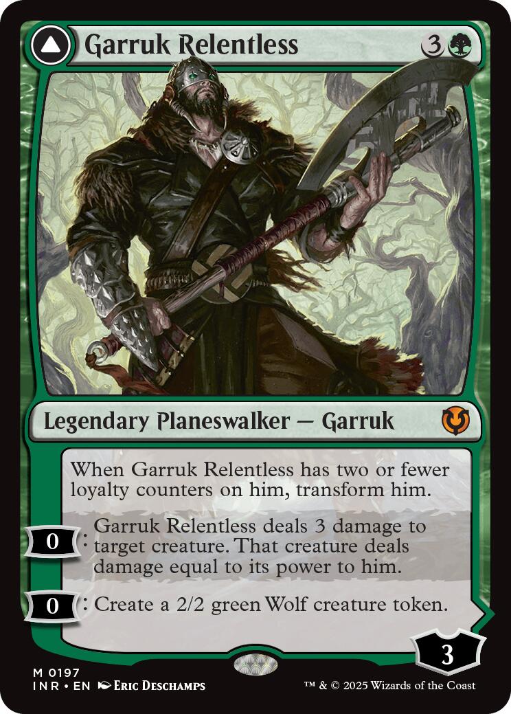 Garruk Relentless // Garruk, the Veil-Cursed [Innistrad Remastered] | Anubis Games and Hobby