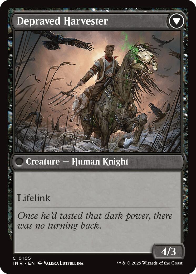 Desperate Farmer // Depraved Harvester [Innistrad Remastered] | Anubis Games and Hobby