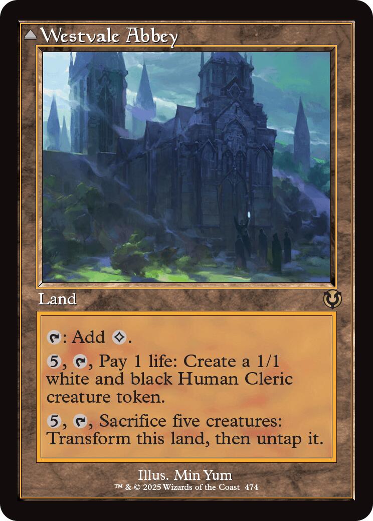 Westvale Abbey // Ormendahl, Profane Prince (Retro Frame) [Innistrad Remastered] | Anubis Games and Hobby