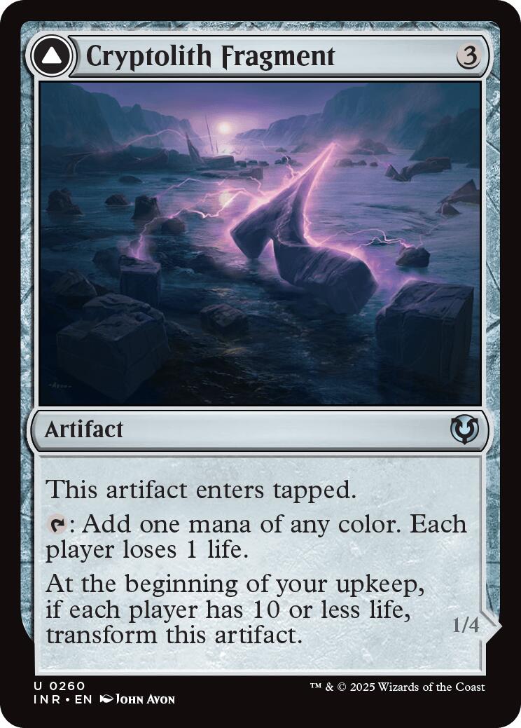 Cryptolith Fragment // Aurora of Emrakul [Innistrad Remastered] | Anubis Games and Hobby