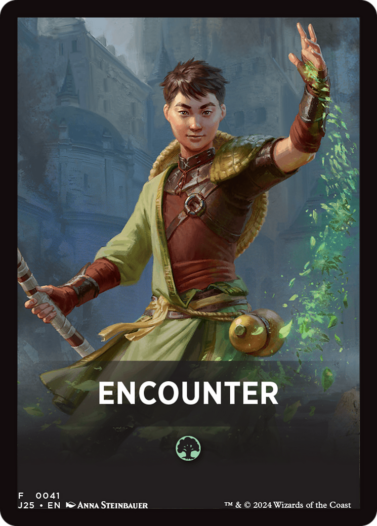 Encounter Theme Card [Foundations Jumpstart Front Cards] | Anubis Games and Hobby