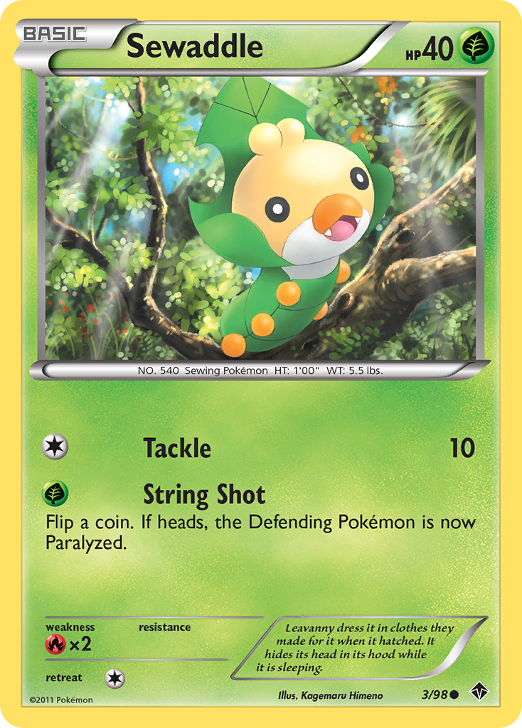 Sewaddle (3/98) [Black & White: Emerging Powers] | Anubis Games and Hobby