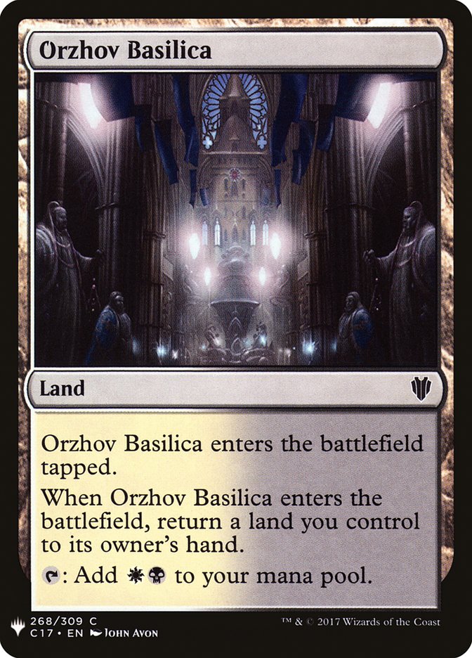 Orzhov Basilica [Mystery Booster] | Anubis Games and Hobby