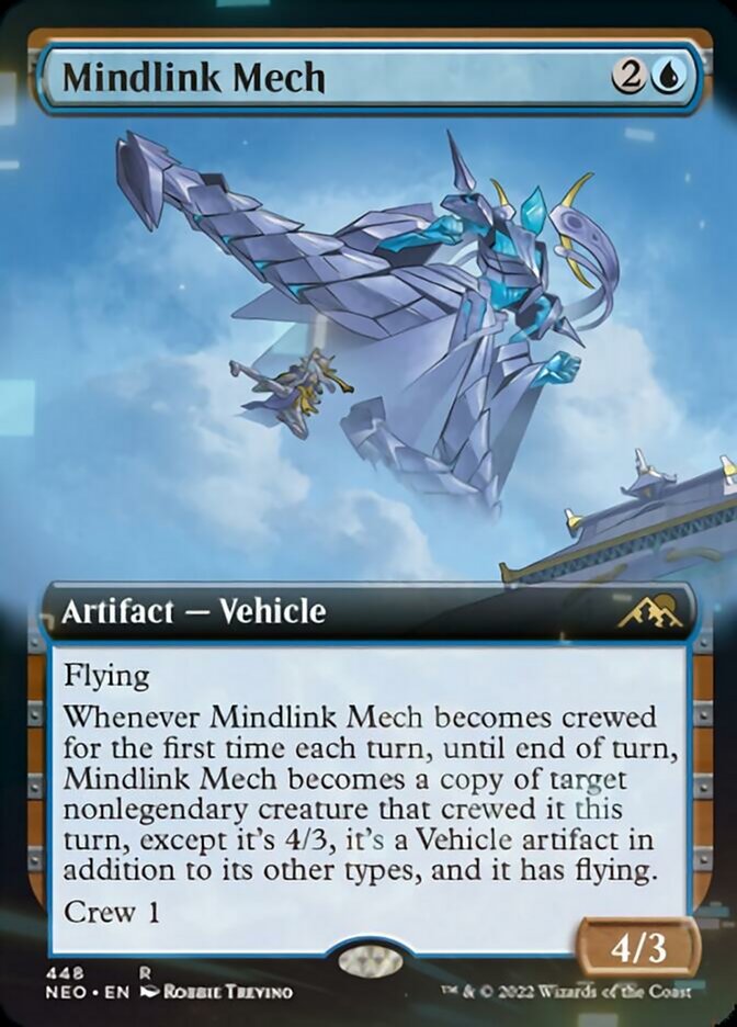 Mindlink Mech (Extended Art) [Kamigawa: Neon Dynasty] | Anubis Games and Hobby