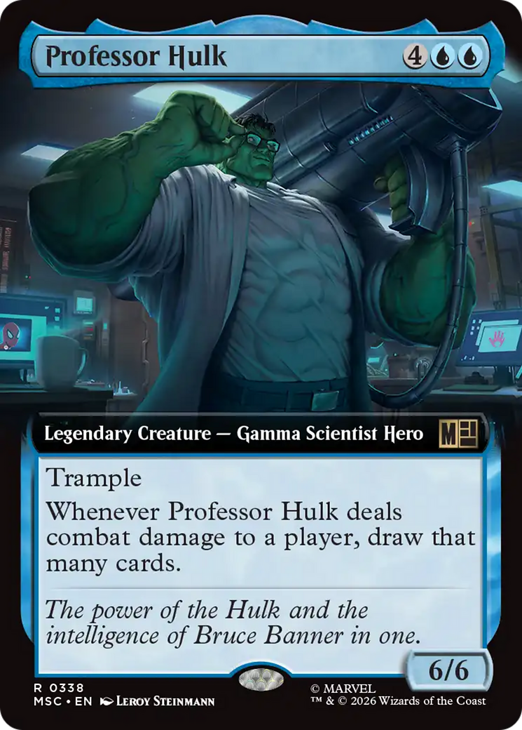 Professor Hulk (Extended Art) [Marvel Super Heroes Commander] | Anubis Games and Hobby