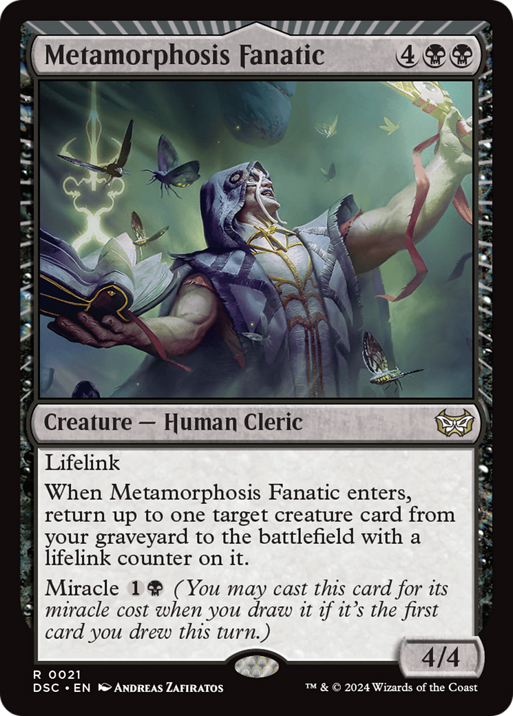 Metamorphosis Fanatic [Duskmourn: House of Horror Commander] | Anubis Games and Hobby