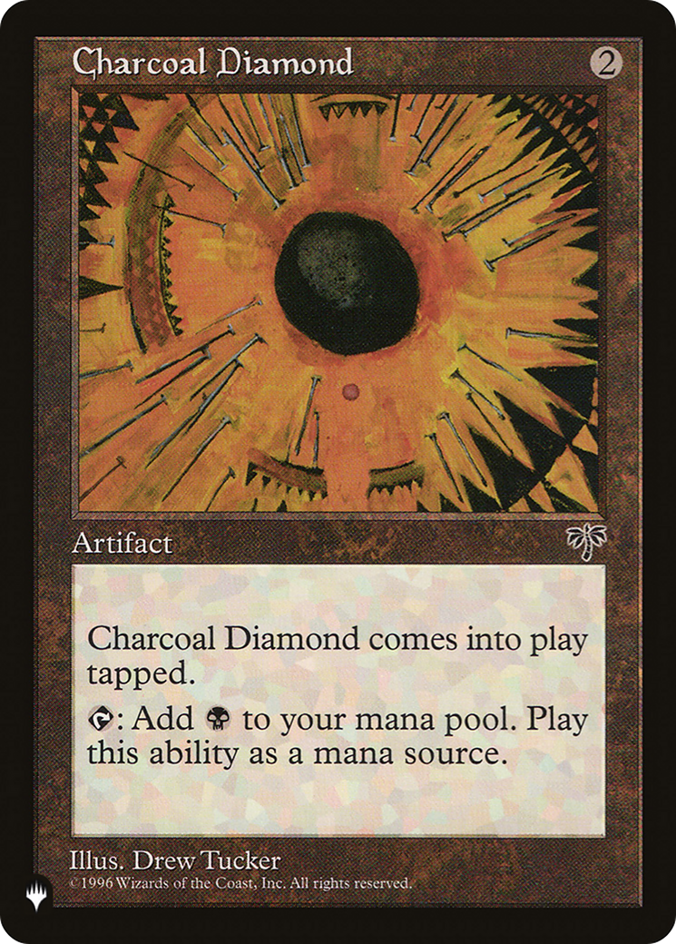 Charcoal Diamond [The List Reprints] | Anubis Games and Hobby