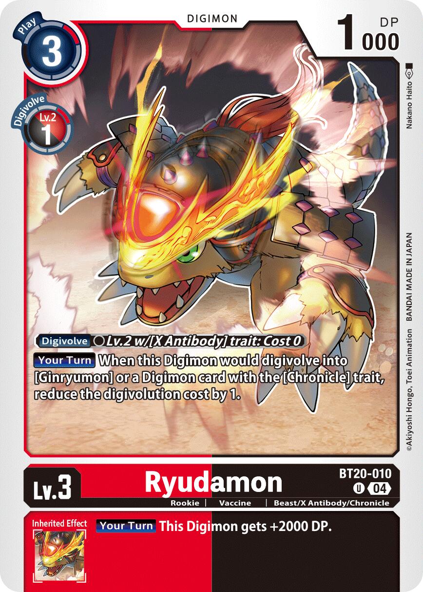 Ryudamon [BT20-010] [Release Special Booster Ver.2.5] | Anubis Games and Hobby