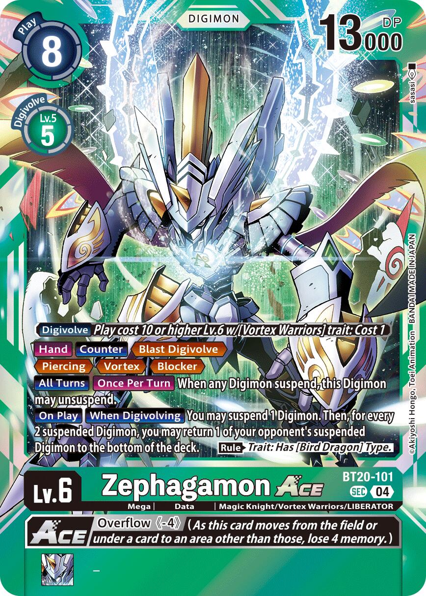 Zephagamon ACE [BT20-101] [Release Special Booster Ver.2.5] | Anubis Games and Hobby