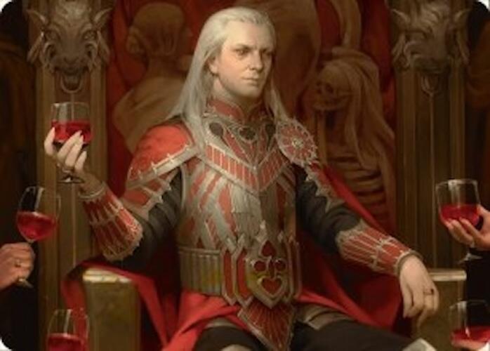 Edgar Markov Art Card [Innistrad Remastered Art Series] | Anubis Games and Hobby