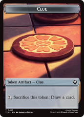 Monk // Clue (0017) Double-Sided Token [Avatar: The Last Airbender Tokens] | Anubis Games and Hobby