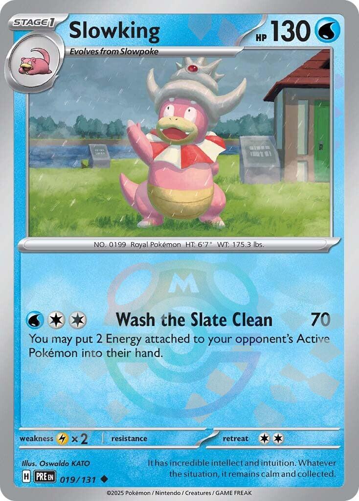 Slowking (019/131) (Master Ball Pattern) [Scarlet & Violet: Prismatic Evolutions] | Anubis Games and Hobby