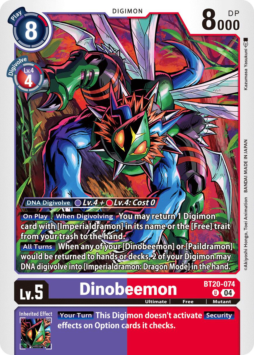 Dinobeemon [BT20-074] [Release Special Booster Ver.2.5] | Anubis Games and Hobby