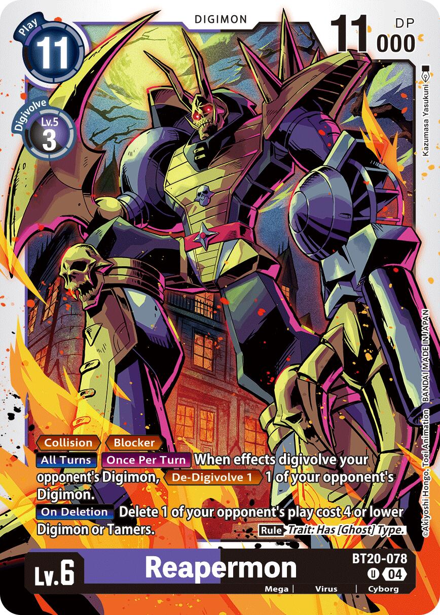 Reapermon [BT20-078] [Release Special Booster Ver.2.5] | Anubis Games and Hobby
