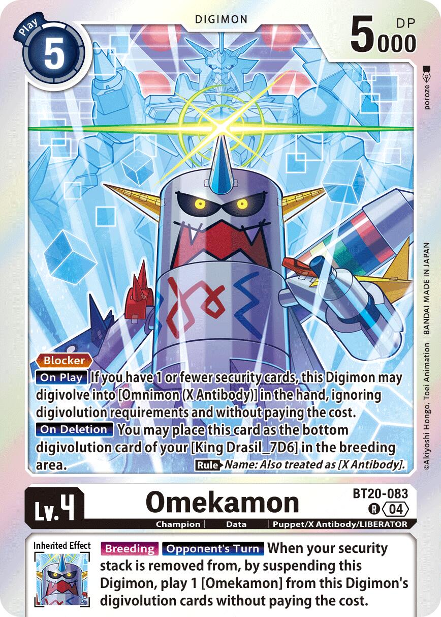 Omekamon [BT20-083] [Release Special Booster Ver.2.5] | Anubis Games and Hobby