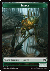 Insect // Spider Double-Sided Token [Innistrad Remastered Tokens] | Anubis Games and Hobby