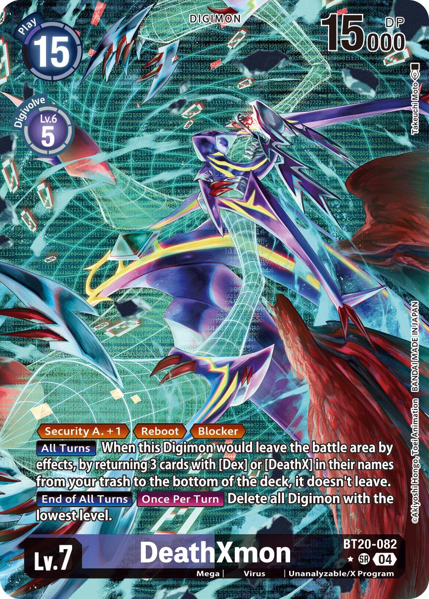 DeathXmon [BT20-082] (Alternate Art) [Release Special Booster Ver.2.5] | Anubis Games and Hobby
