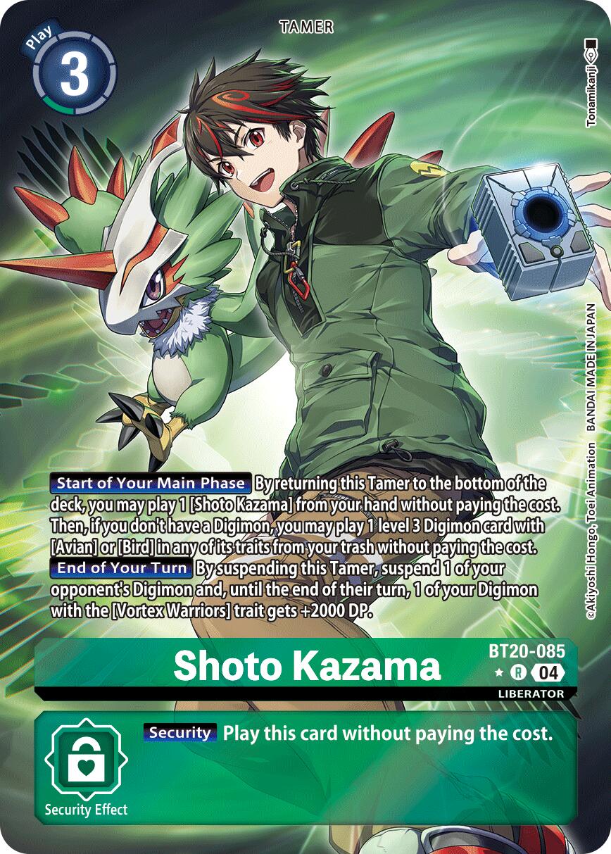Shoto Kazama [BT20-085] (Alternate Art) [Release Special Booster Ver.2.5] | Anubis Games and Hobby