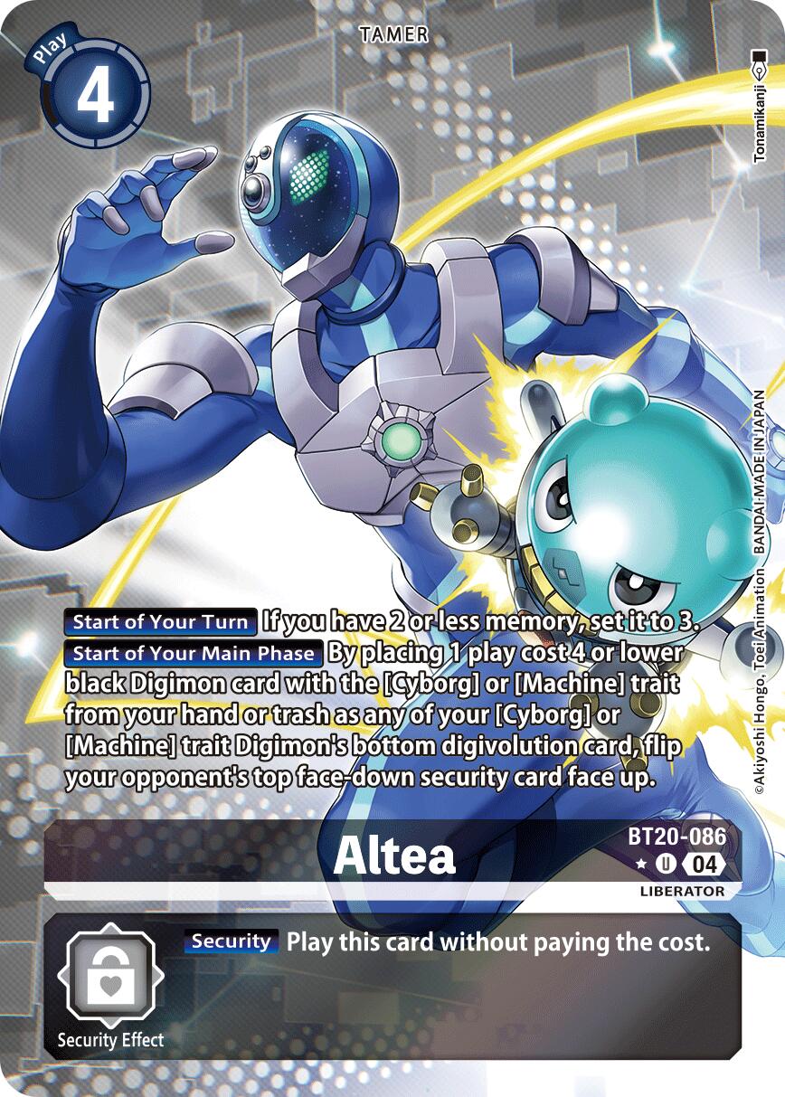 Altea [BT20-086] (Alternate Art) [Release Special Booster Ver.2.5] | Anubis Games and Hobby