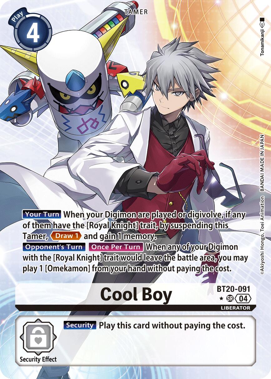 Cool Boy [BT20-091] (Alternate Art) [Release Special Booster Ver.2.5] | Anubis Games and Hobby