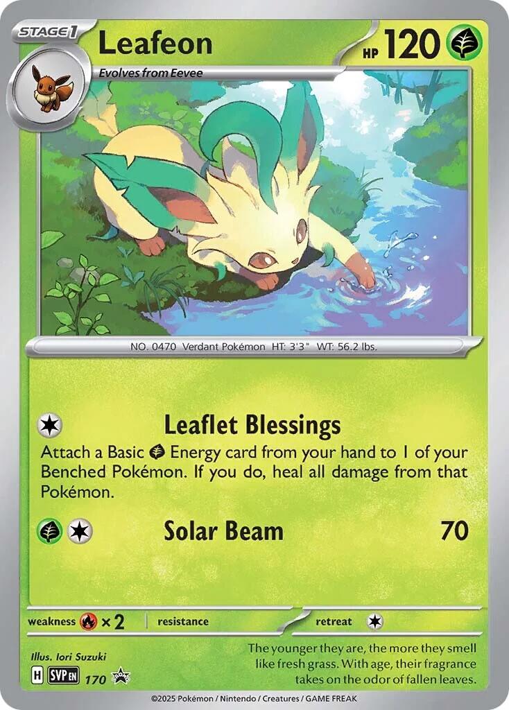 Leafeon (SVP170) [Scarlet & Violet: Black Star Promos] | Anubis Games and Hobby