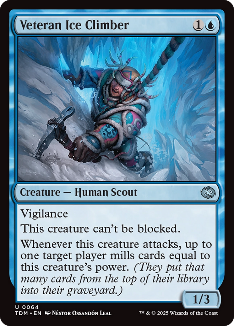 Veteran Ice Climber [Tarkir: Dragonstorm] | Anubis Games and Hobby