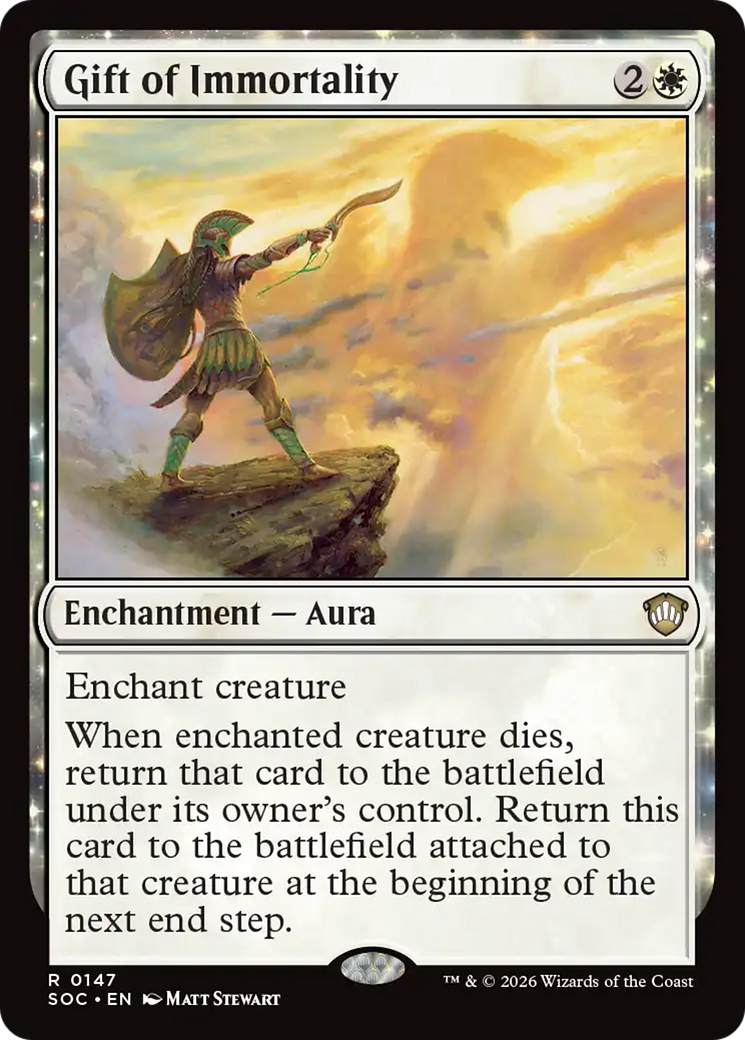 Gift of Immortality [Secrets of Strixhaven Commander] | Anubis Games and Hobby