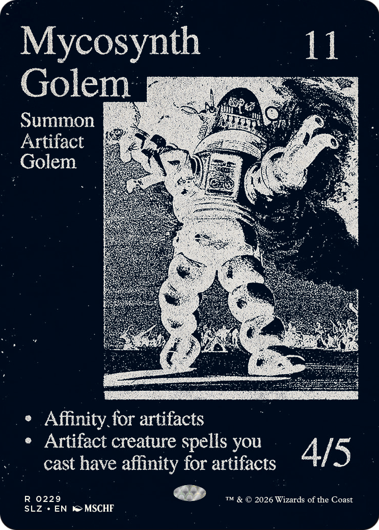 Mycosynth Golem (0229) [Secret Lair x MSCHF: The Zeta Set] | Anubis Games and Hobby