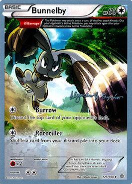 Bunnelby (121/160) (Primal Groudon - Alejandro Ng-Guzman) [World Championships 2015] | Anubis Games and Hobby
