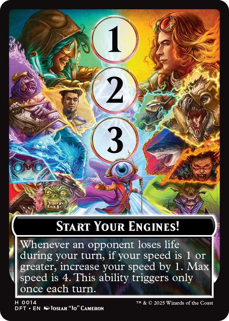 Start Your Engines! // Max Speed [Aetherdrift Tokens] | Anubis Games and Hobby