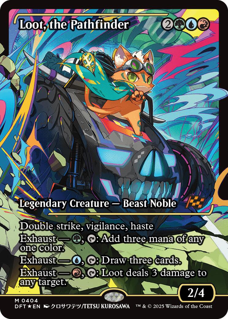 Loot, the Pathfinder (Showcase) (Japanese) [Aetherdrift] | Anubis Games and Hobby